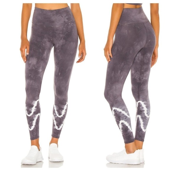 NWT ELECTRIC & ROSE Sunset Legging In Shadow & Cloud Chevron (M) - Picture 1 of 5
